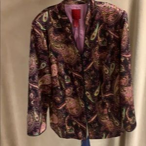 Women’s beaded silk jacket